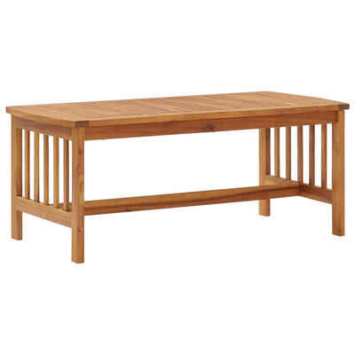 Espace Table-Table basse compacte et moderne en acacia