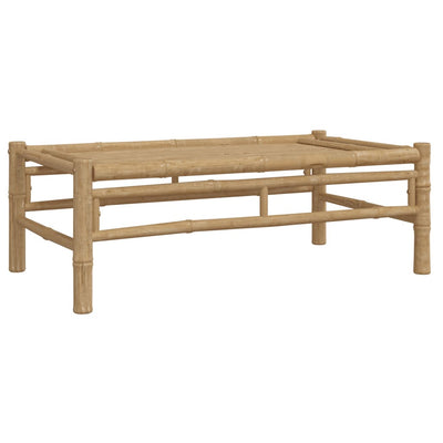 Espace Table-Table basse de jardin moderne en bambou