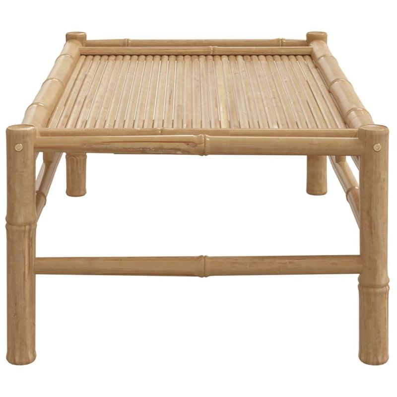 Espace Table-Table basse de jardin moderne en bambou
