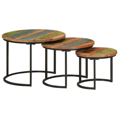 Espace Table-Table basse élégante en bois d'acacia massif raffiné