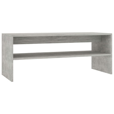 Espace Table-Table basse moderne avec étagère en aggloméré