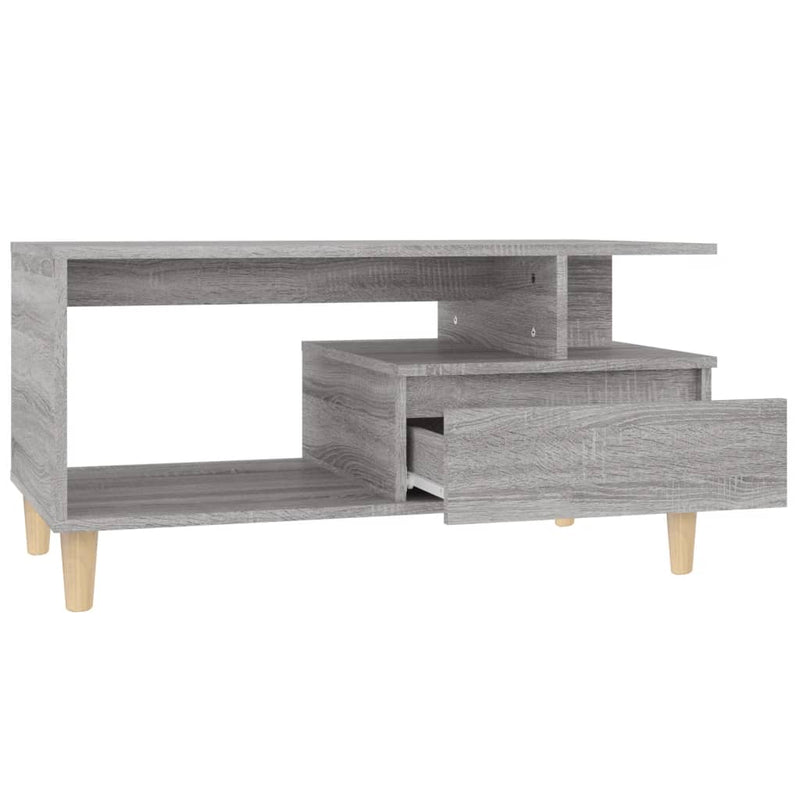Espace Table-Table basse moderne en bois d&
