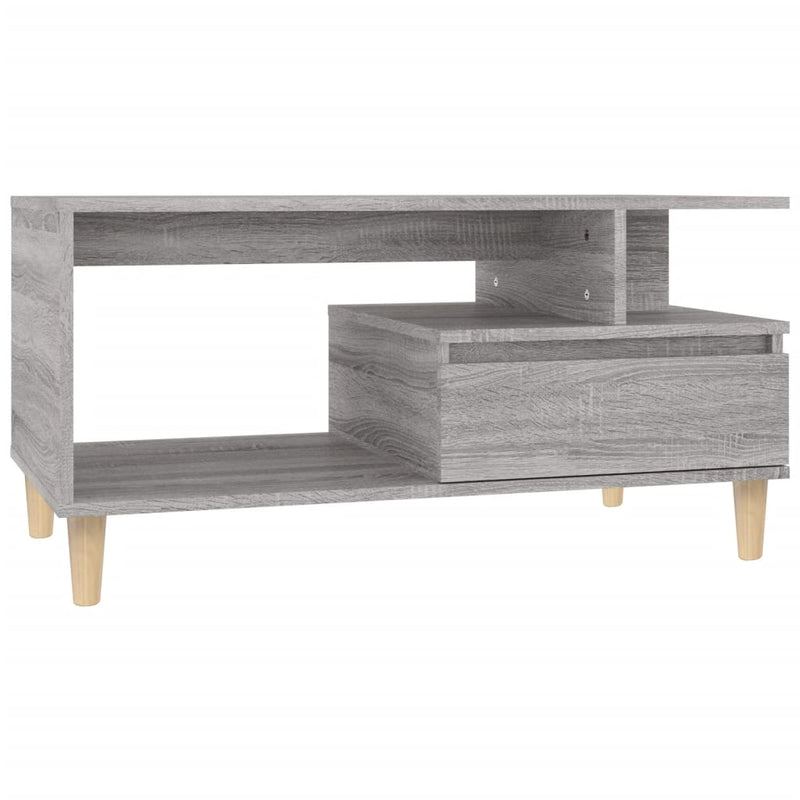 Espace Table-Table basse moderne en bois d&