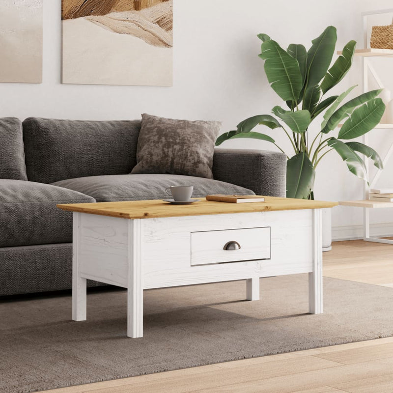 Espace Table-Table basse solide en pin massif