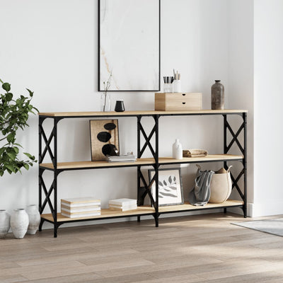 Espace Table-Table d'appoint design en bois d'ingénierie