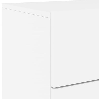 Espace Table-Table de chevet blanche murale moderne avec led